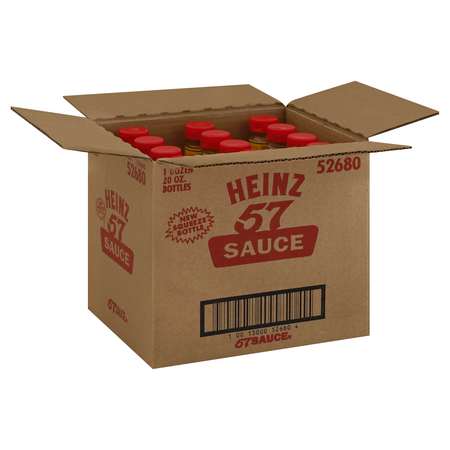 Heinz 57 Squeeze Sauce 20 oz. Bottle, PK12 -  10013000526804